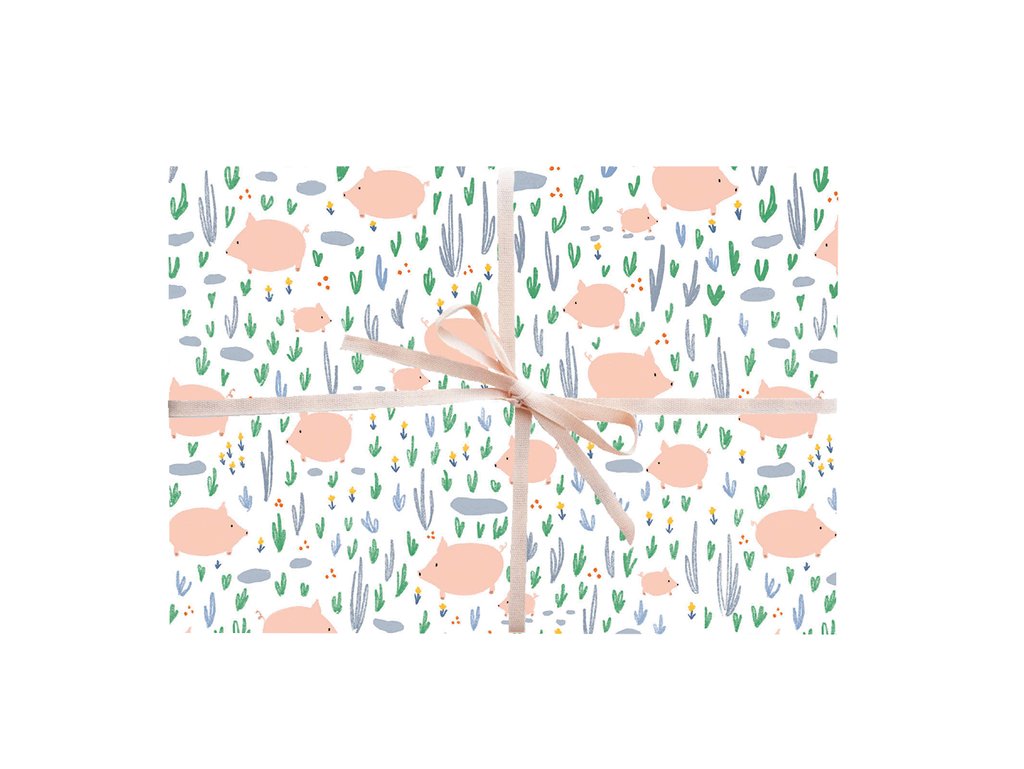 Wrapping Paper - Pig