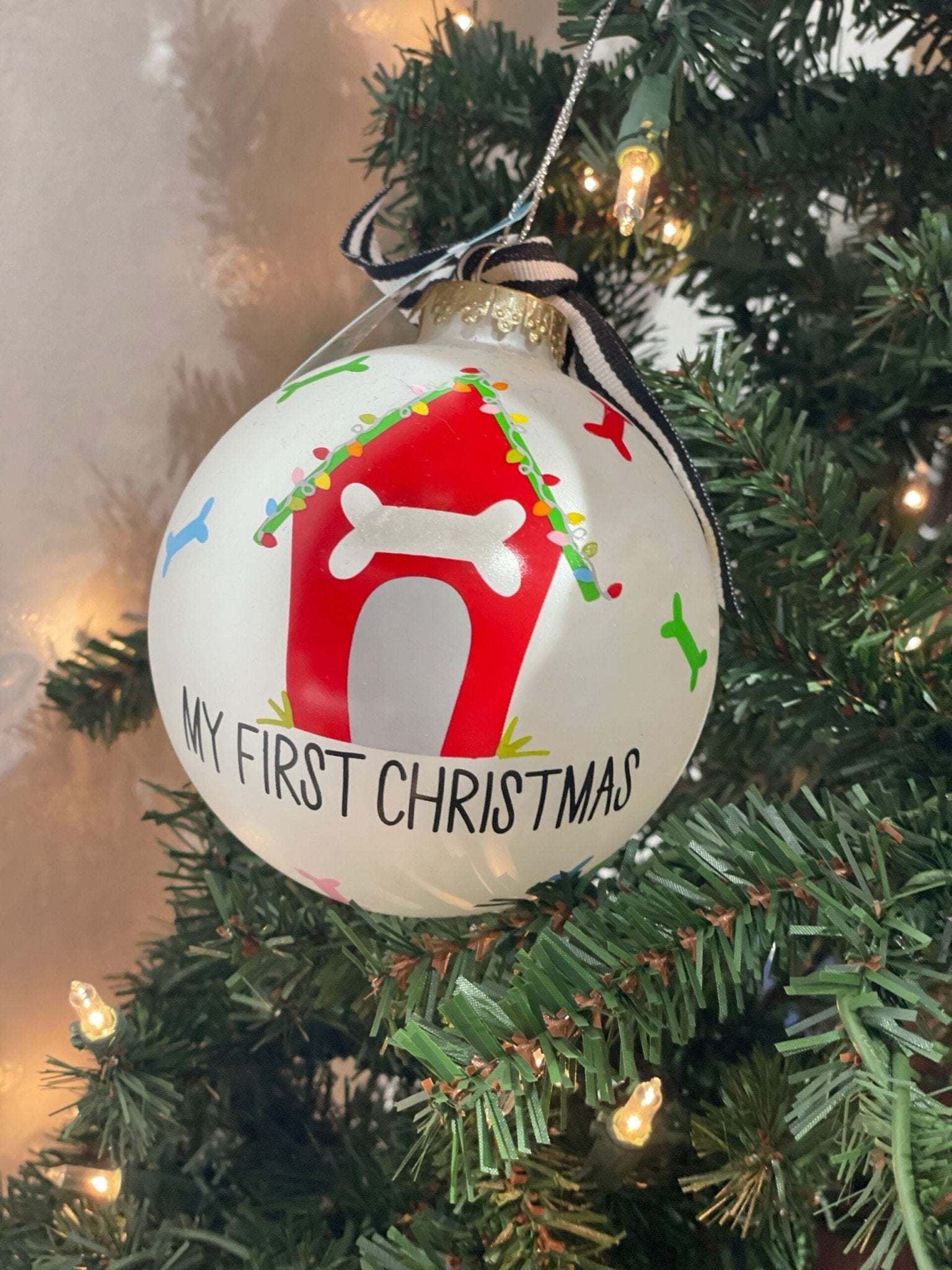1st Christmas Ornament - Gussied Up Pet Boutique