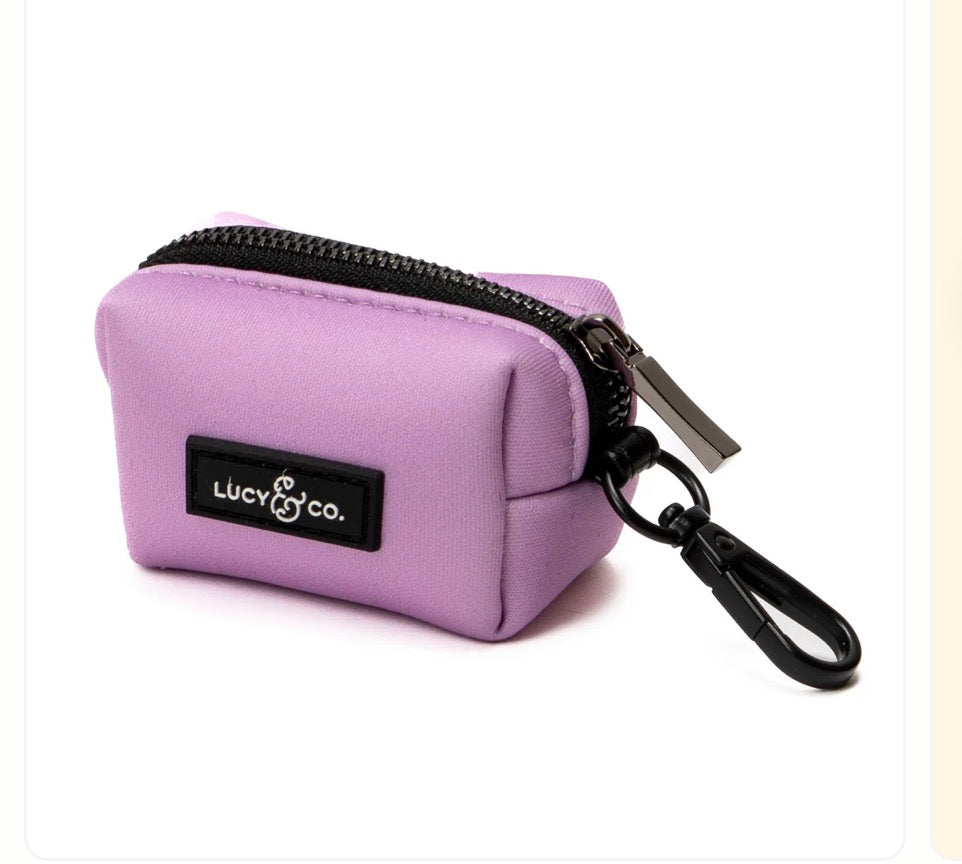 Everyday Solid Color Poop Bag Holder - Lucy & Co