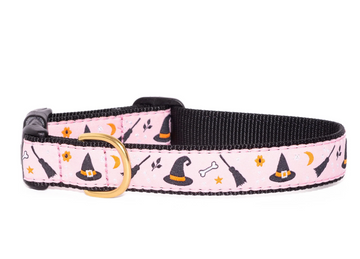 Witches Pink Dog Collar – Up Country