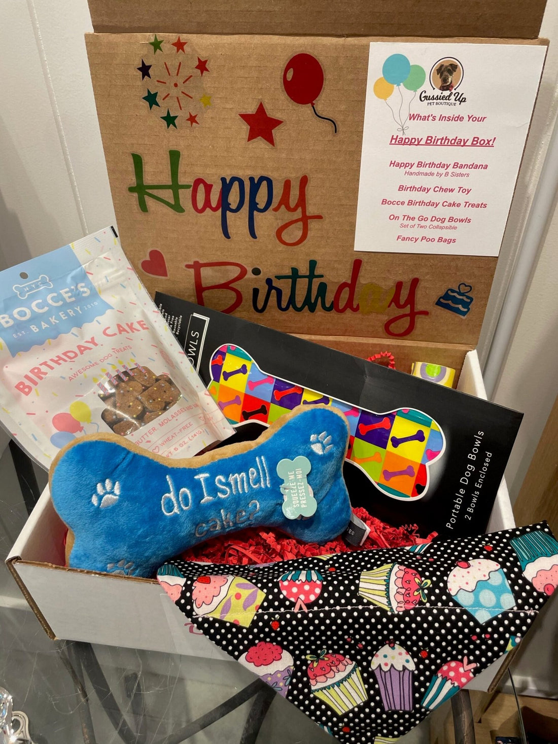 I Love My Pup Birthday Box