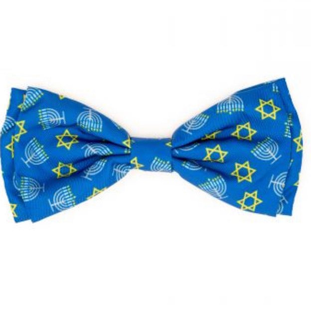 Bowtie - Hanukkah - Gussied Up Pet Boutique