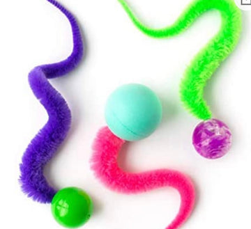 Cat Toy - Wiggly Ball - Gussied Up Pet Boutique