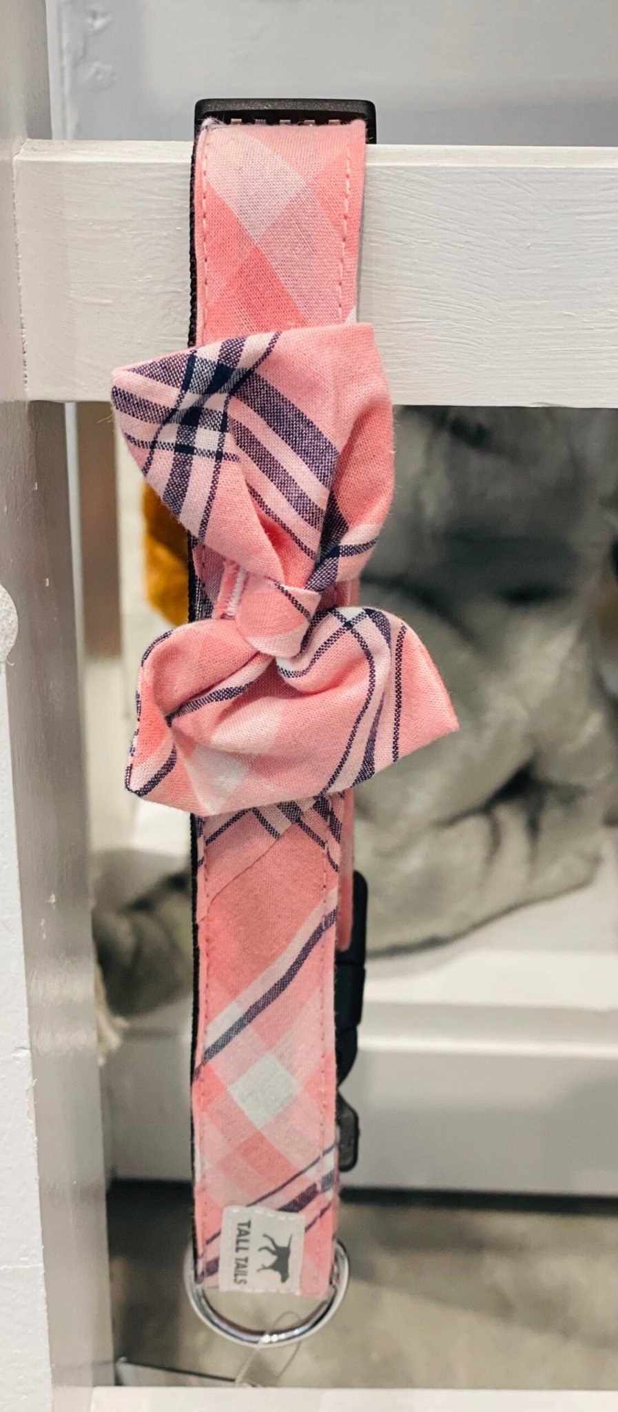 Collar - Bowtie Pink - Gussied Up Pet Boutique
