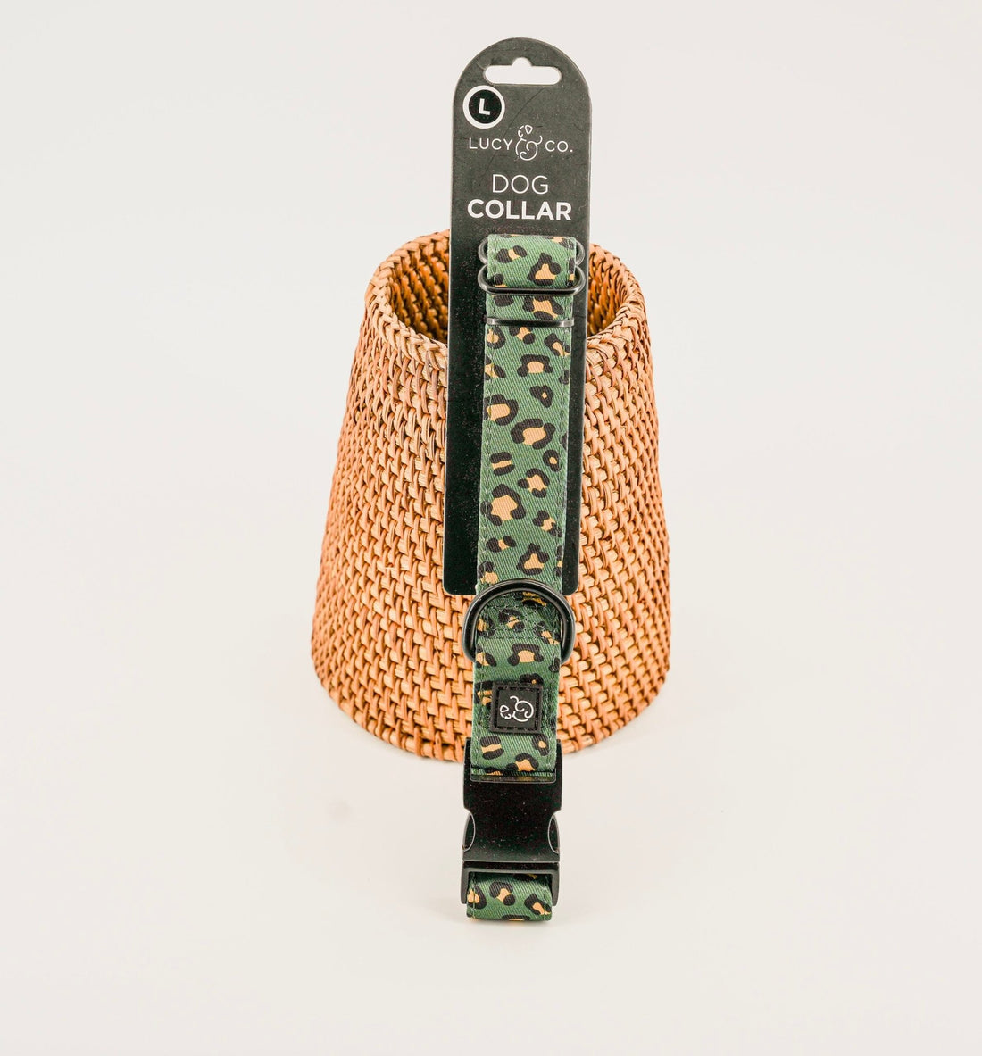 Collar - Jungle Vibes (Large 16" - 26") - Gussied Up Pet Boutique