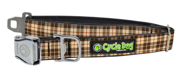 Cycle Dog - Tan Plaid - Gussied Up Pet Boutique