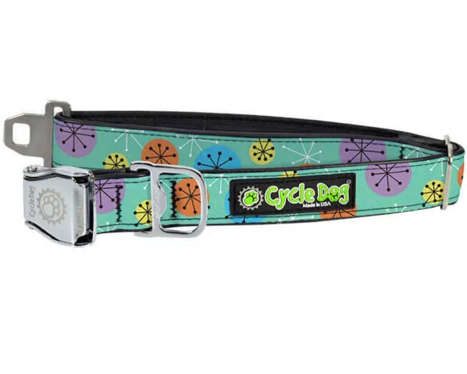 Cycle Dog - Turquoise Starburst - Gussied Up Pet Boutique