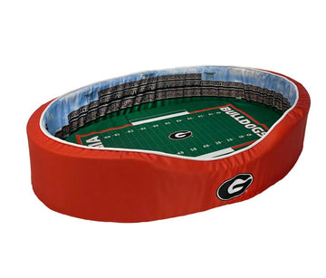 UGA Georgia Bulldogs Stadium Dog Bed