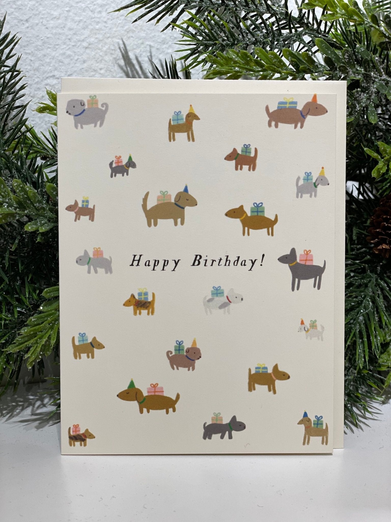 Dog Birthday Card - Gussied Up Pet Boutique