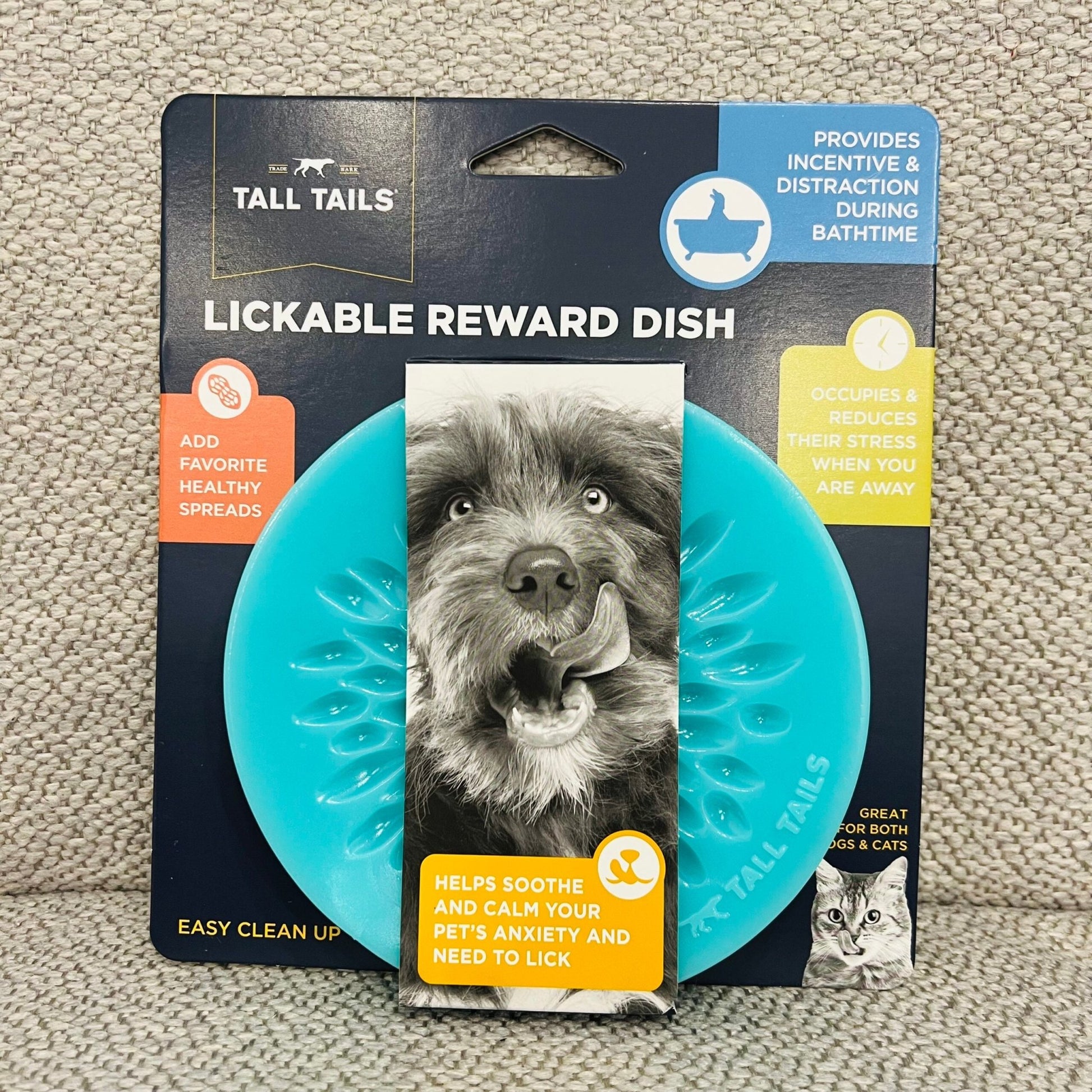 Dog Bowl - Lickable Reward Dish - Gussied Up Pet Boutique