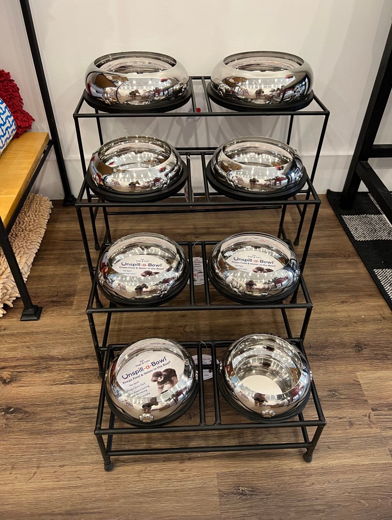 Dog Bowl - Unspill - A - Bowls with Stand - Gussied Up Pet Boutique
