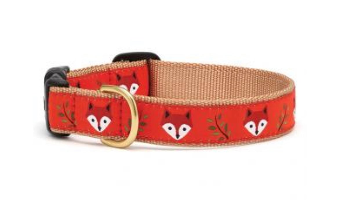 Dog Collar - Fox - Gussied Up Pet Boutique