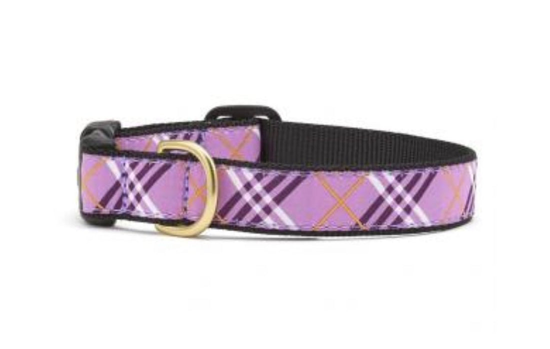 Dog Collar - Lavender Lattice - Gussied Up Pet Boutique