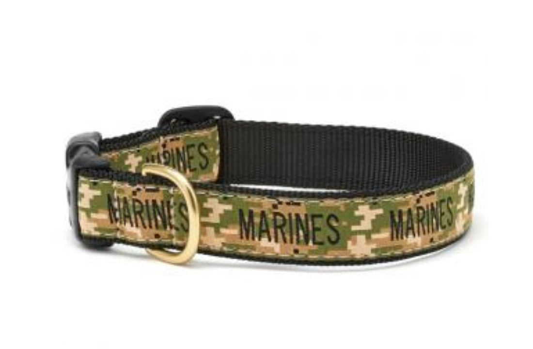 Dog Collar - Marines - Gussied Up Pet Boutique