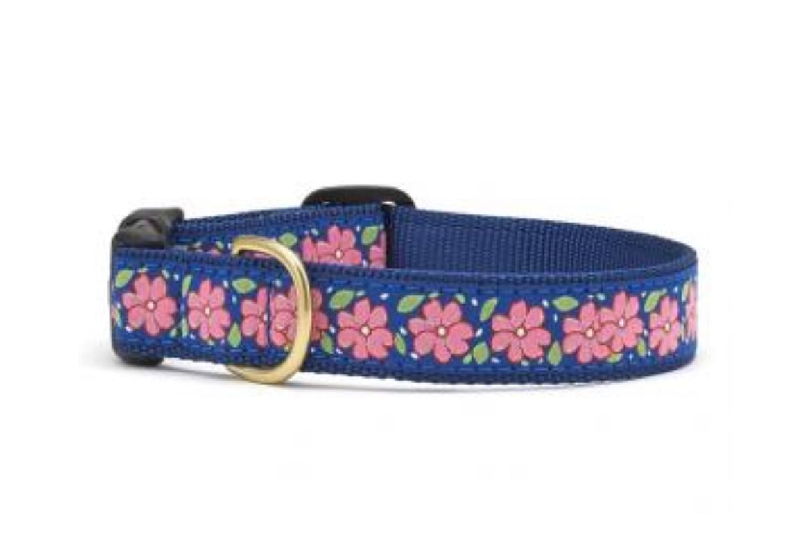 Dog Collar - Pink Garden - Gussied Up Pet Boutique