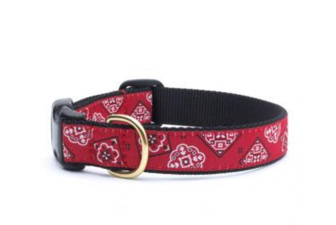 Dog Collar - Red Bandana - Gussied Up Pet Boutique