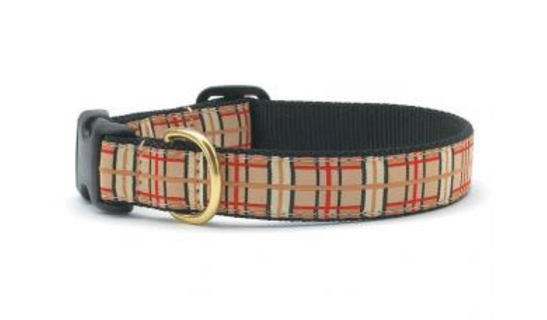 Dog Collar - Up Country Plaid - Gussied Up Pet Boutique