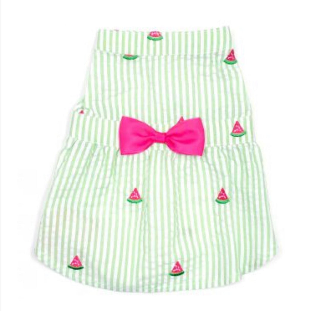 Dress - Watermelon - Gussied Up Pet Boutique
