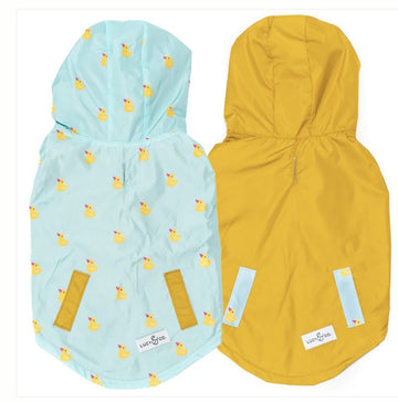 Ducky Raincoat Reversible For Dogs And Cats - Gussied Up Pet Boutique
