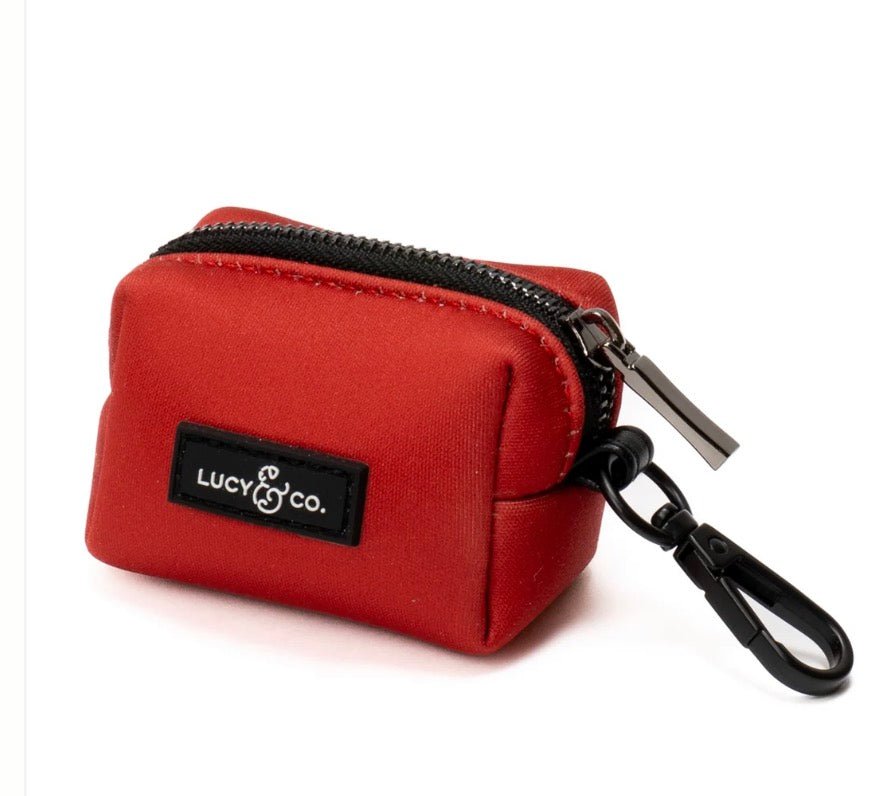Everyday Solid Color Poop Bag Holder - Lucy & Co - Gussied Up Pet Boutique