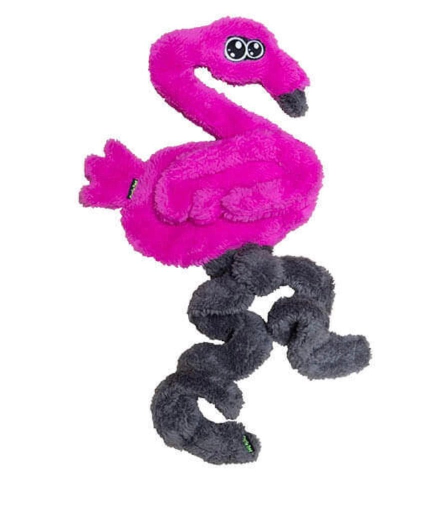 Flamingo Springy Thing - Gussied Up Pet Boutique