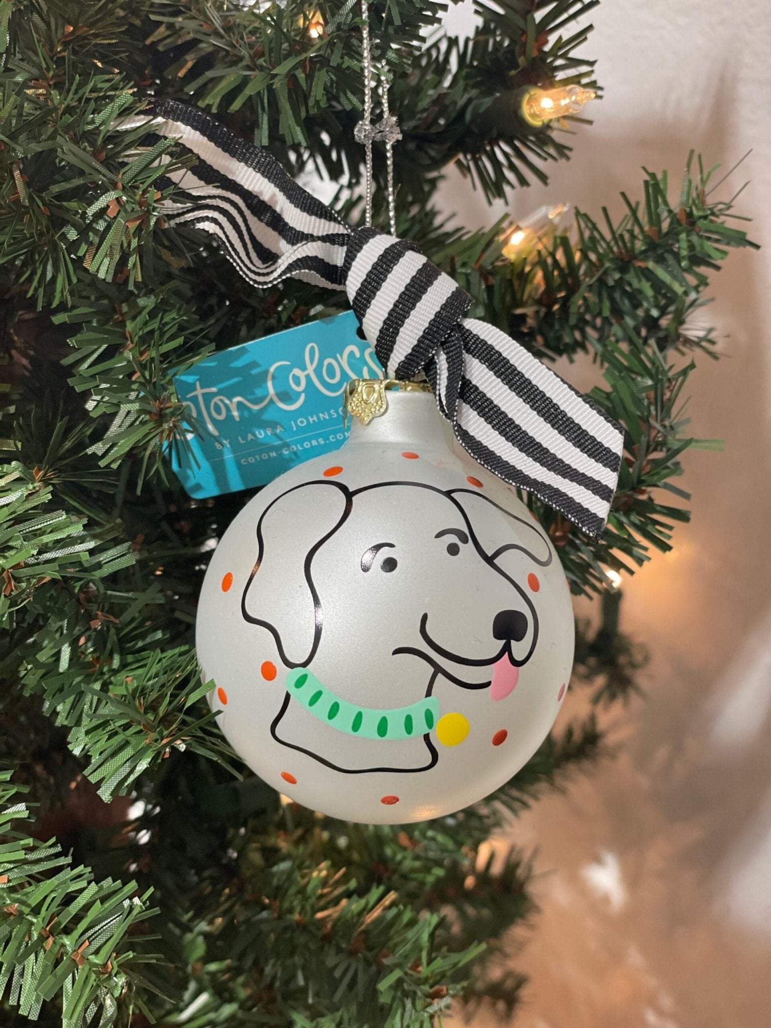 Floppy Dog Ornament - Gussied Up Pet Boutique
