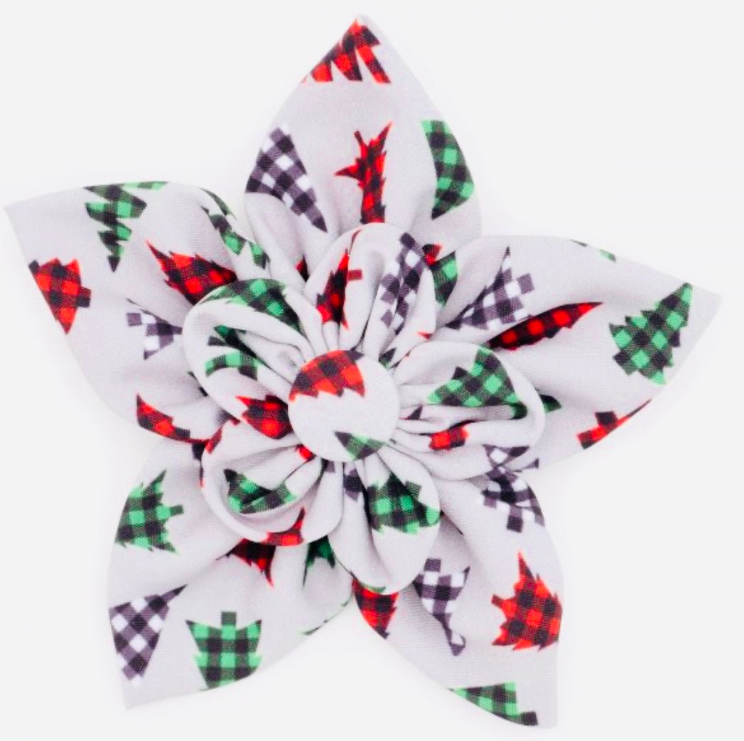Flower - Christmas Tree - Gussied Up Pet Boutique