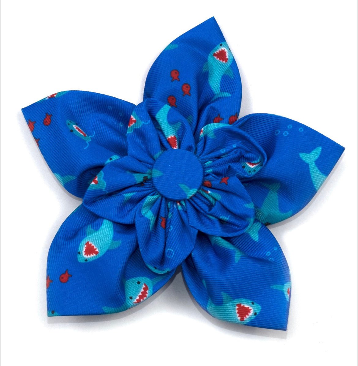 Flower - Sharks - Gussied Up Pet Boutique