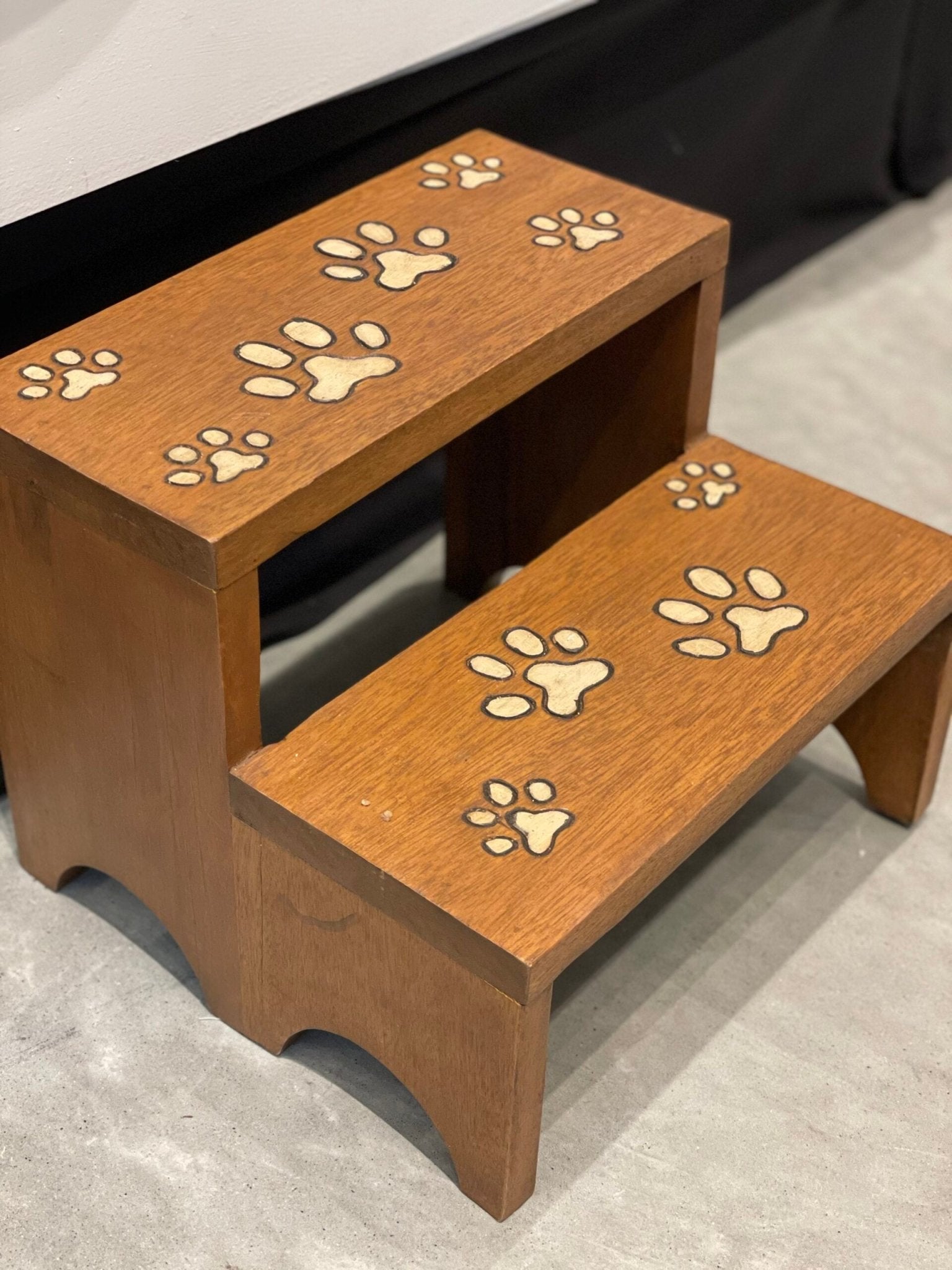 Foot Stool - Pet Steps - Gussied Up Pet Boutique
