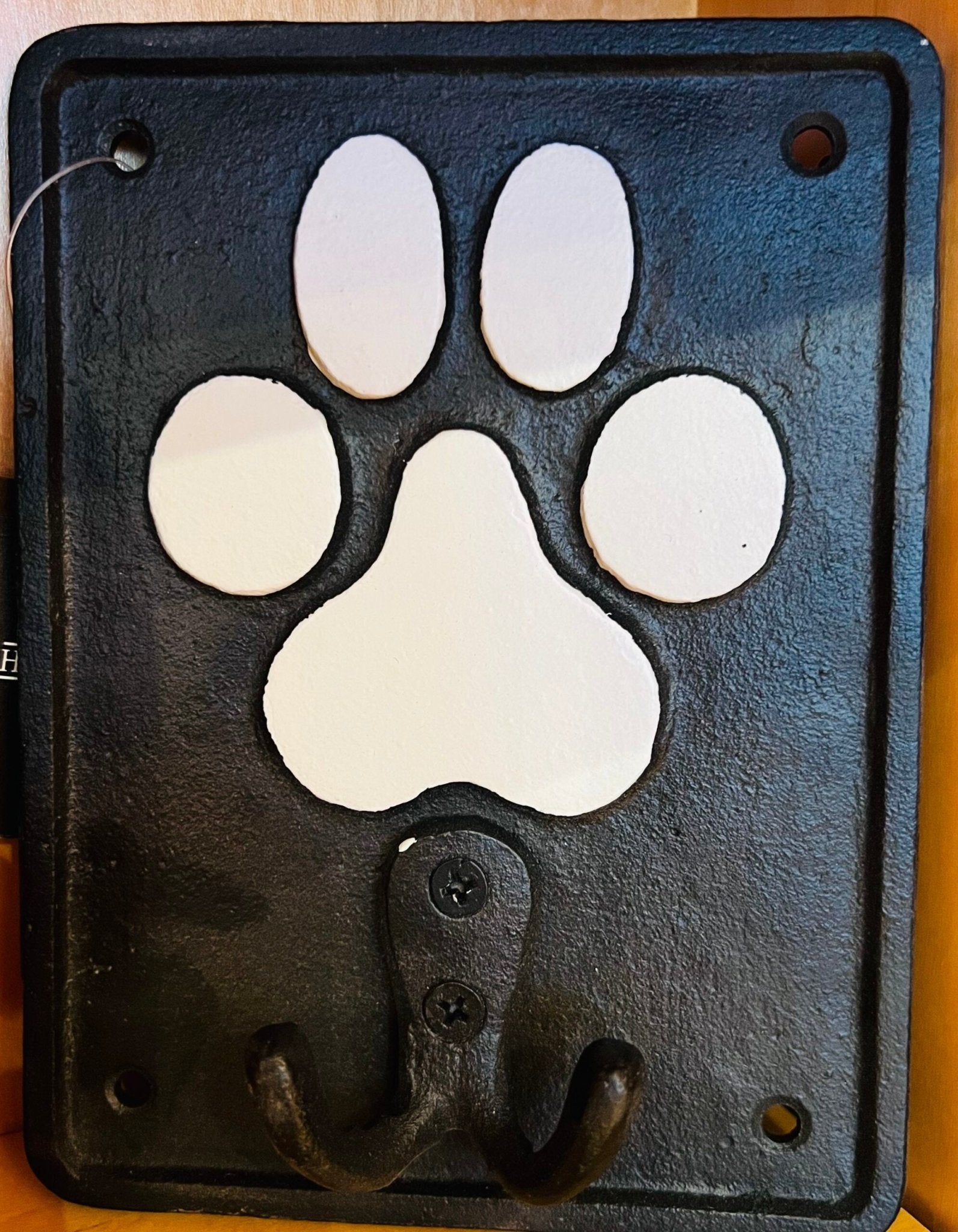 Leash Holder - Paw Print - Gussied Up Pet Boutique