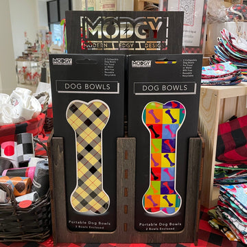 Modgy Collapsible Dog Bowls (set of 2) - Gussied Up Pet Boutique