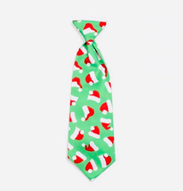 Neck Tie - Santa Hats - Gussied Up Pet Boutique
