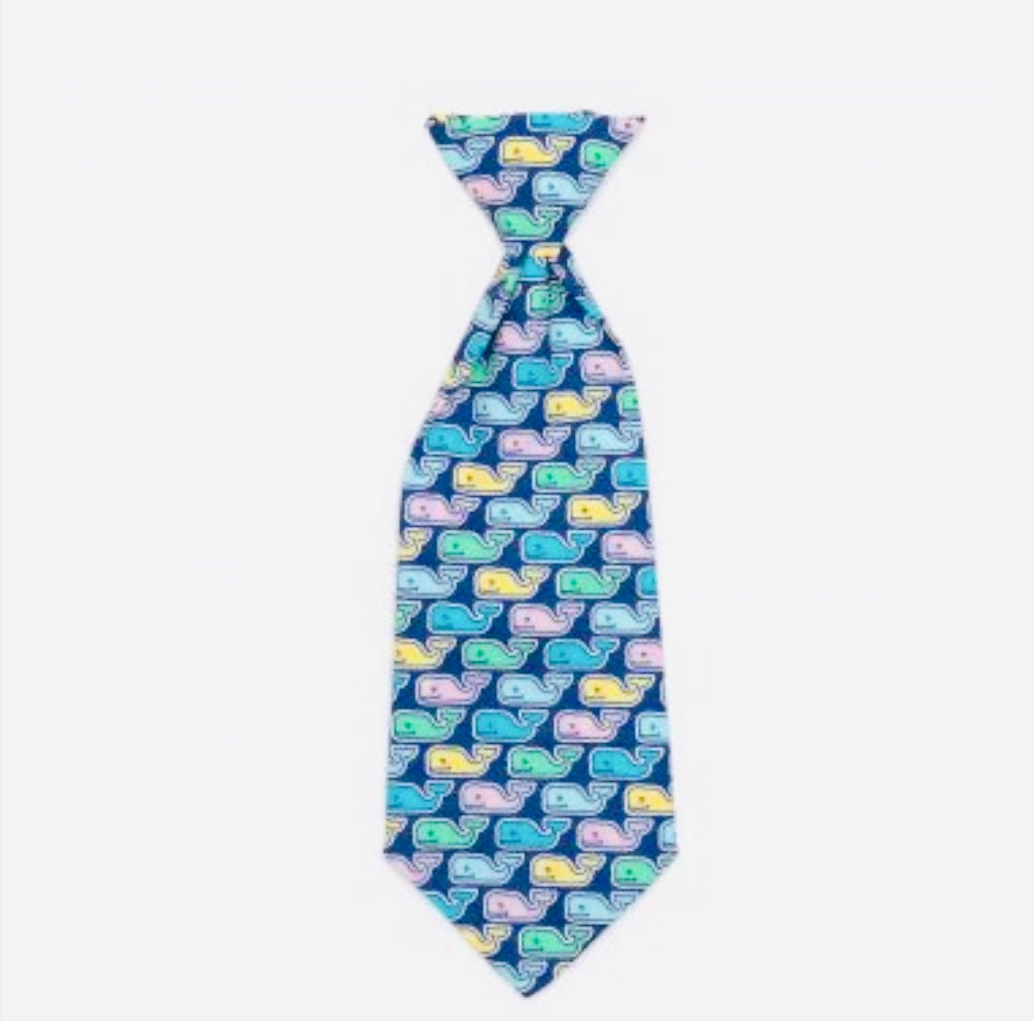Neck Tie - Whales - Gussied Up Pet Boutique