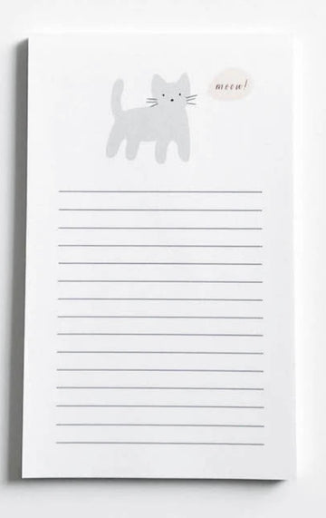 Cat Meow Notepad