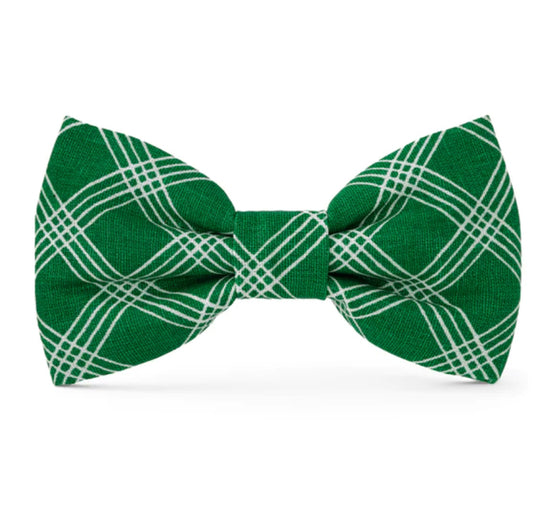 Bow Tie - Green Plaid