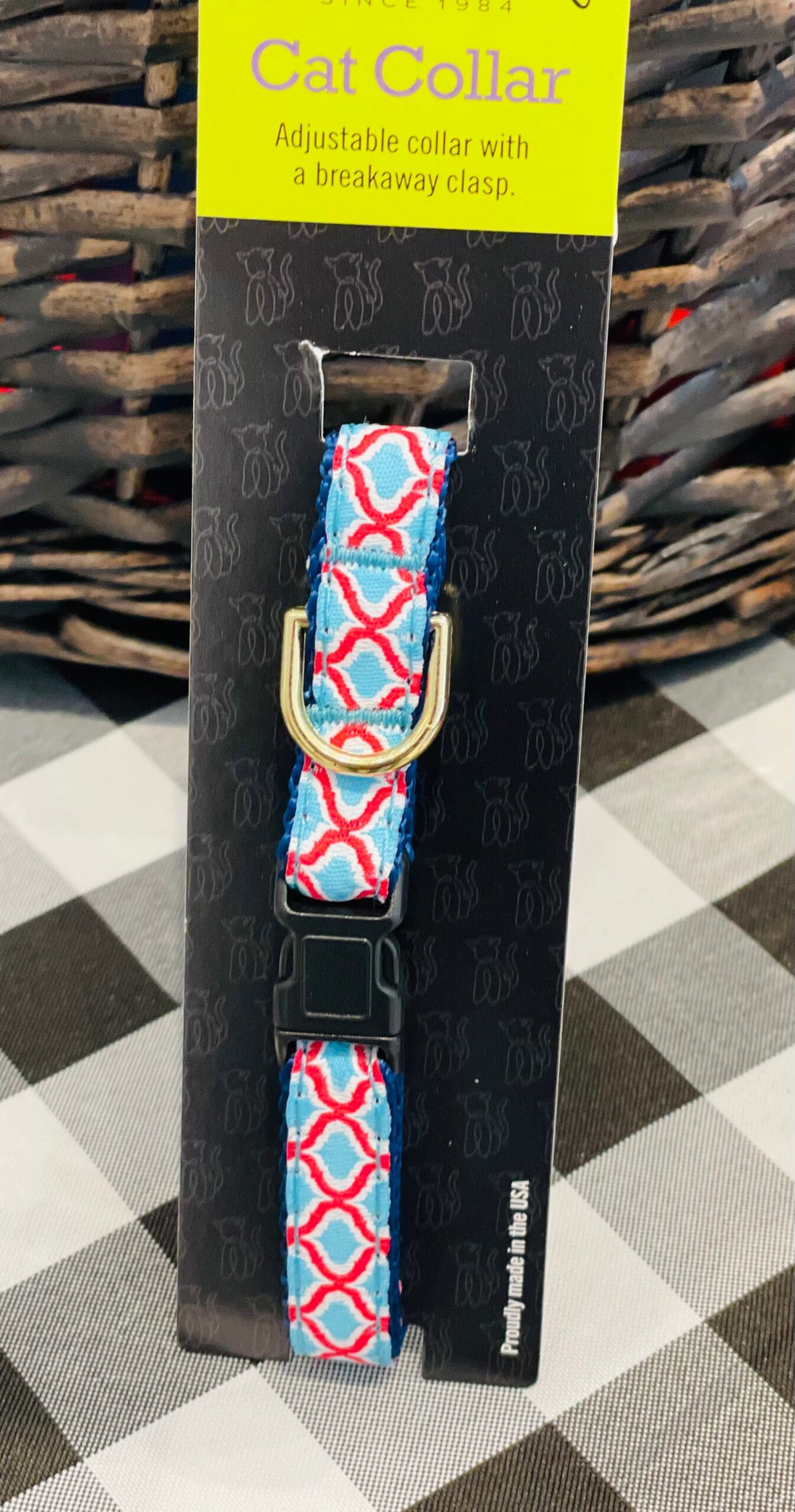 Cat Collar - Blue Kizmet