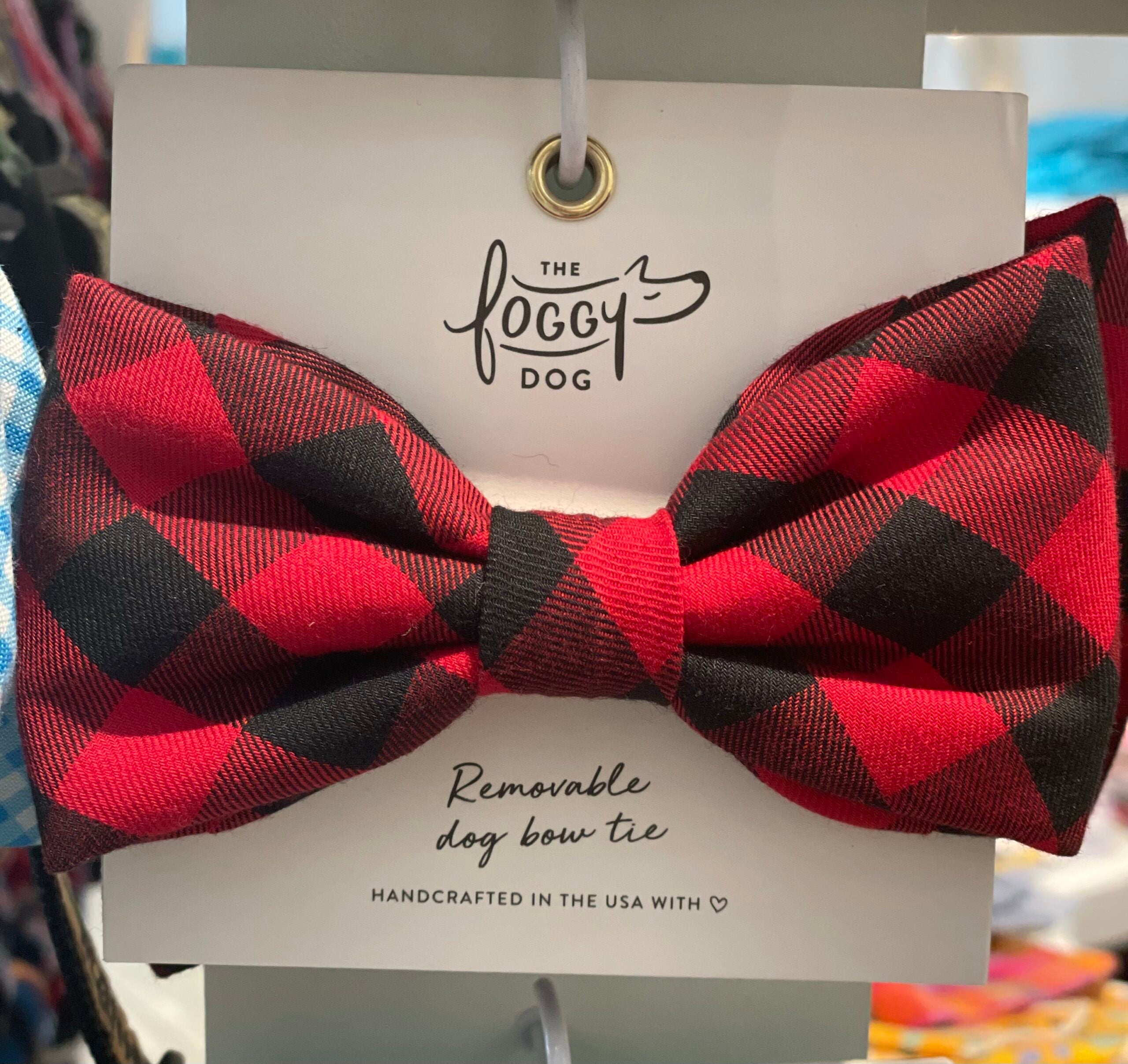 Bow Tie - Red Buffalo Check