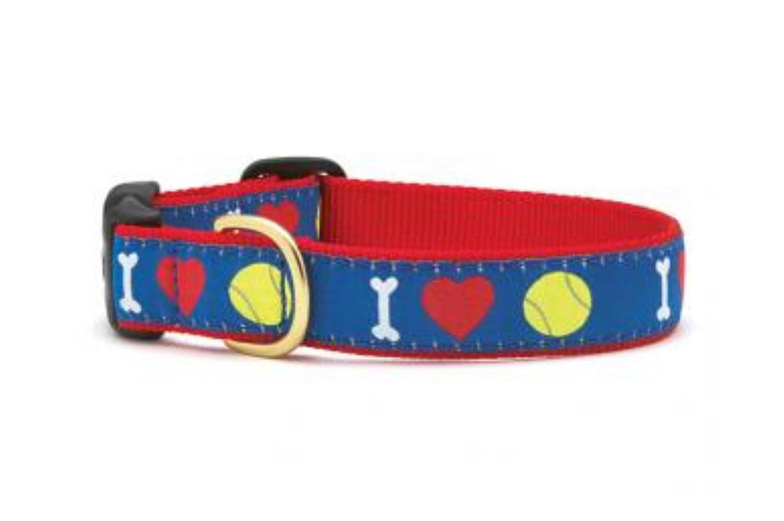 Dog Collar - Tennis Balls