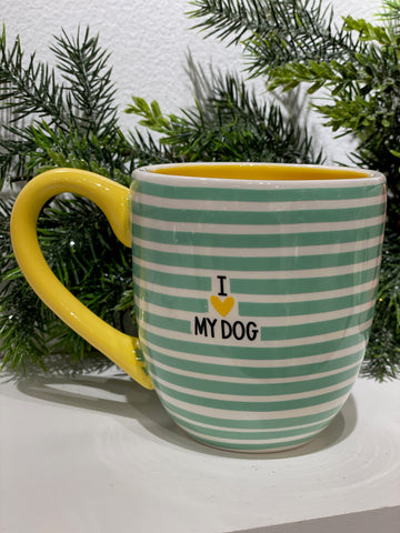 Mug - Mint I Love My Dog