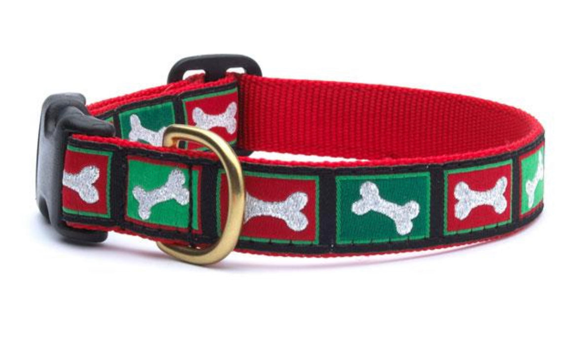 Dog Collar - Christmas Bones