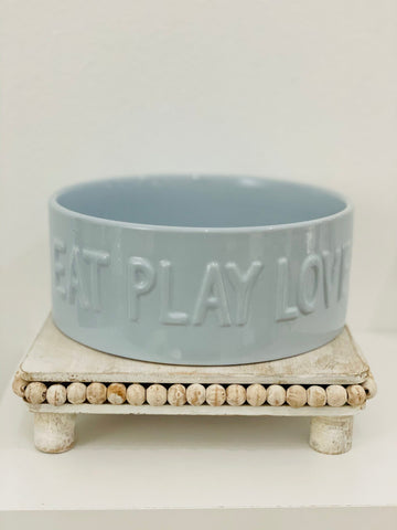 Dog Bowl - Eat Play Love