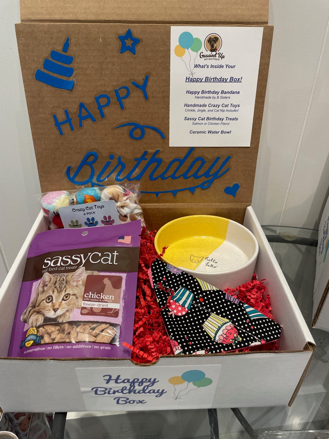 Birthday Box - I Love My Cat