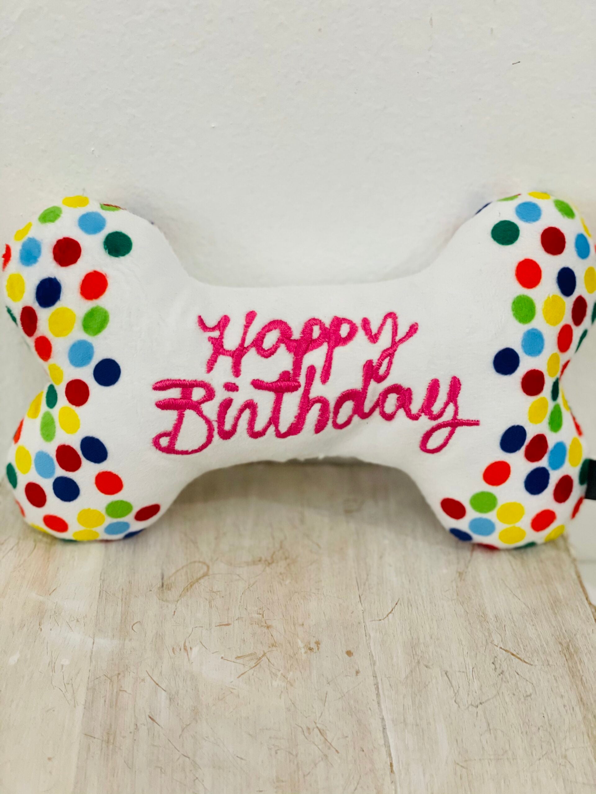 Toy - Small Birthday Bone