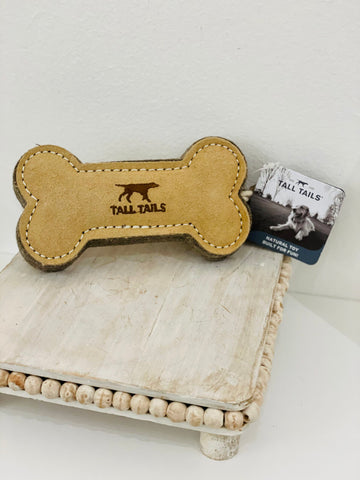 Toy - Leather Bone
