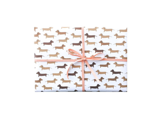 Wrapping Paper - Christmas Dachshunds
