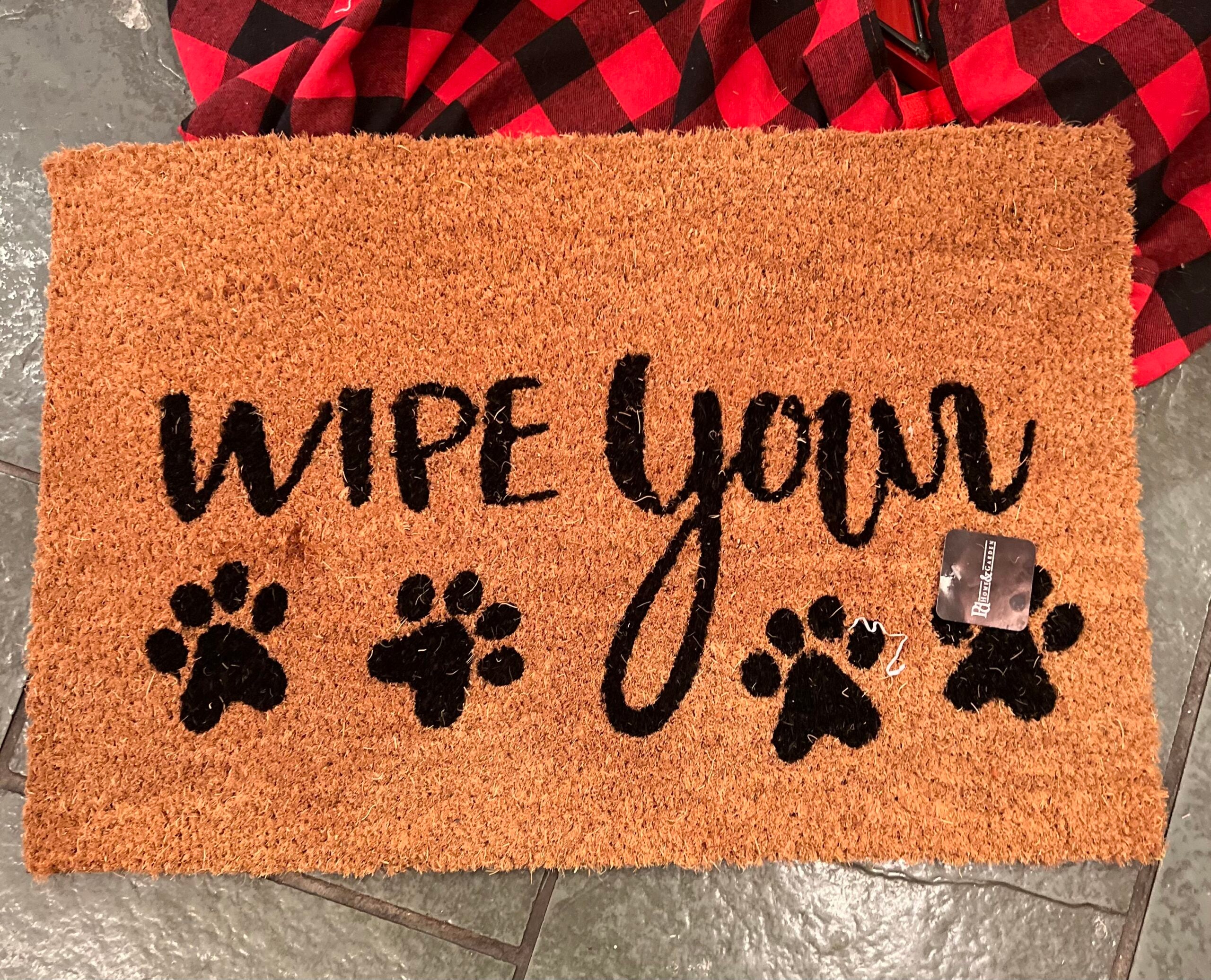 Doormat - Wipe Your Paws