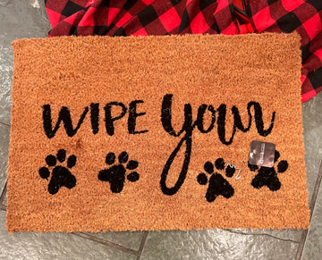 Doormat - Wipe Your Paws