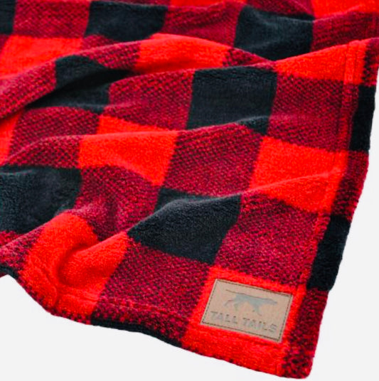 Blanket - Red Buffalo Check (Small 30 x 40)