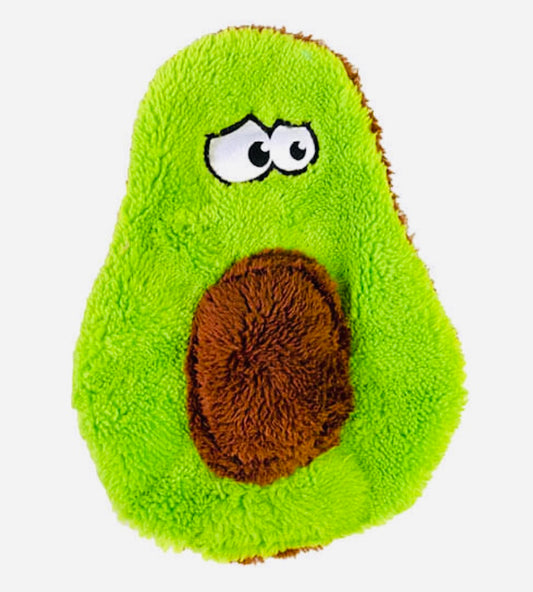 Avocado Plush Dog Toy