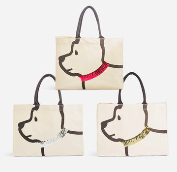 Tote Bag -Dog Head